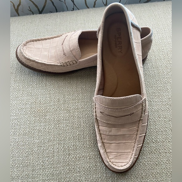 Sperry Classic Slip-On Loafers Rose Dust Size 9.5 - Picture 2 of 9